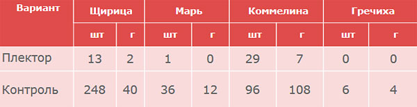 Результаты применения